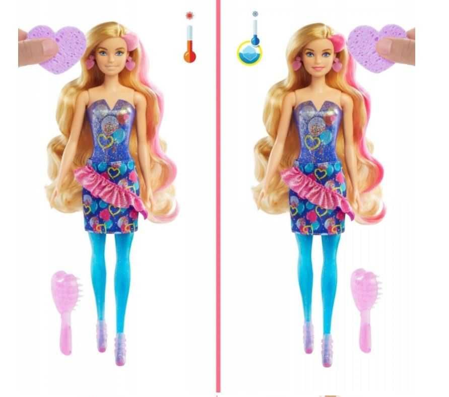 Barbie Color Reveal Lalka Imprezowa niespodzianka.