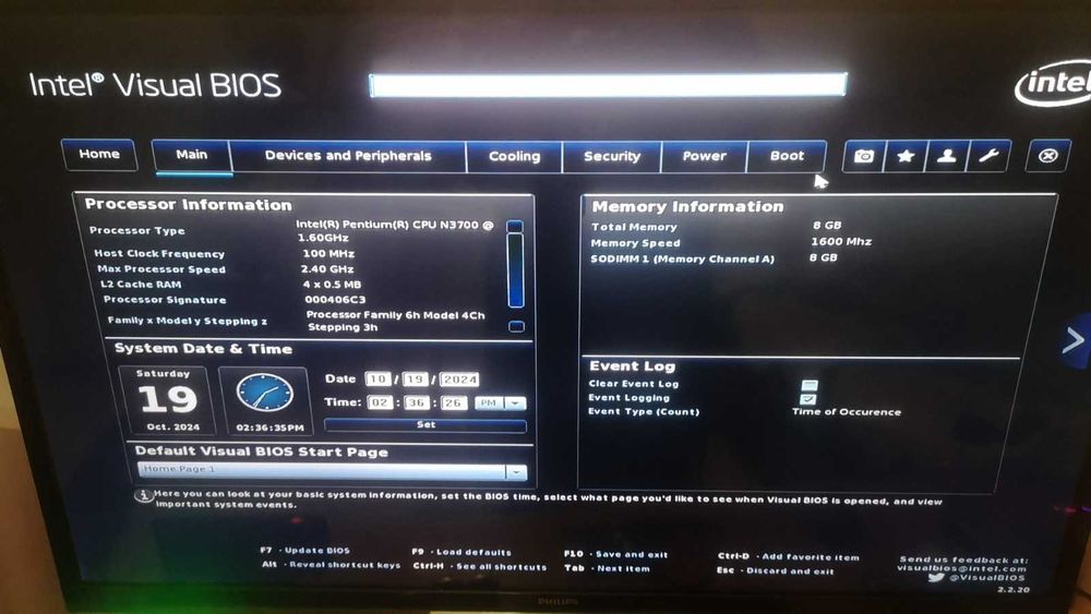 4 ядерный микро ПК для ТВ Intel NUC Pentium3700_8Gb_250GbSSD_WiFi