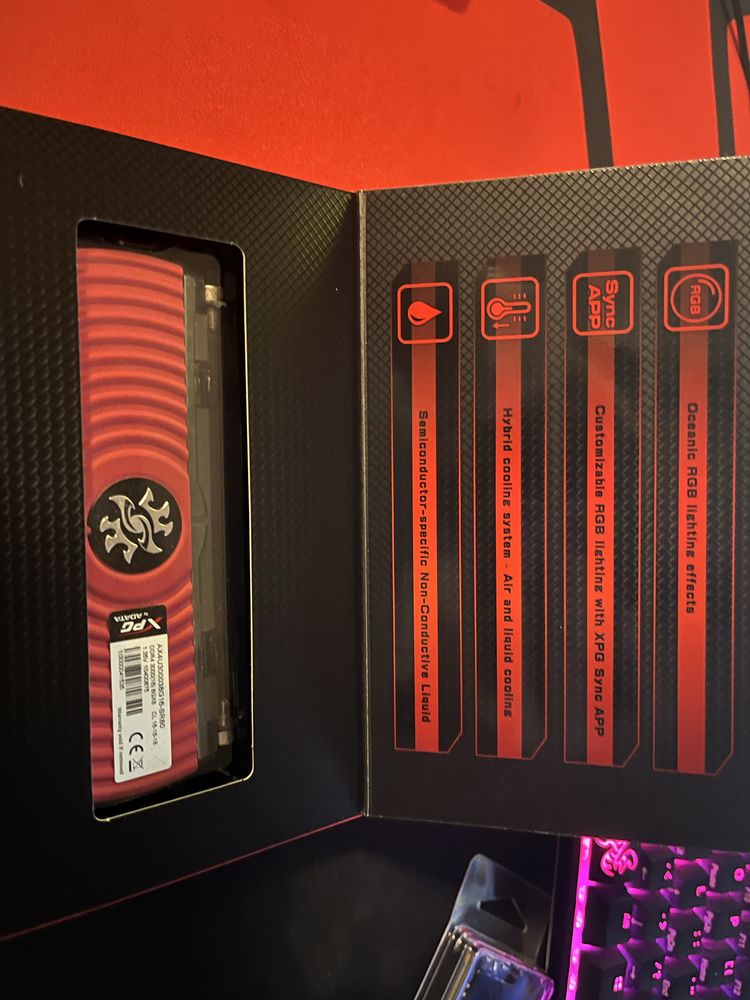 pamiec ram xpg rgb 8gb ddr4 3000mhz