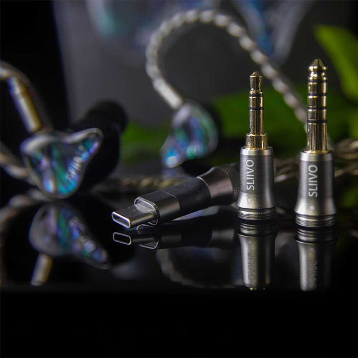 ‼️ Myer Audio SLIIVO SL224 - гибридные IEM's наушники (2DD+2BA+4Pla)