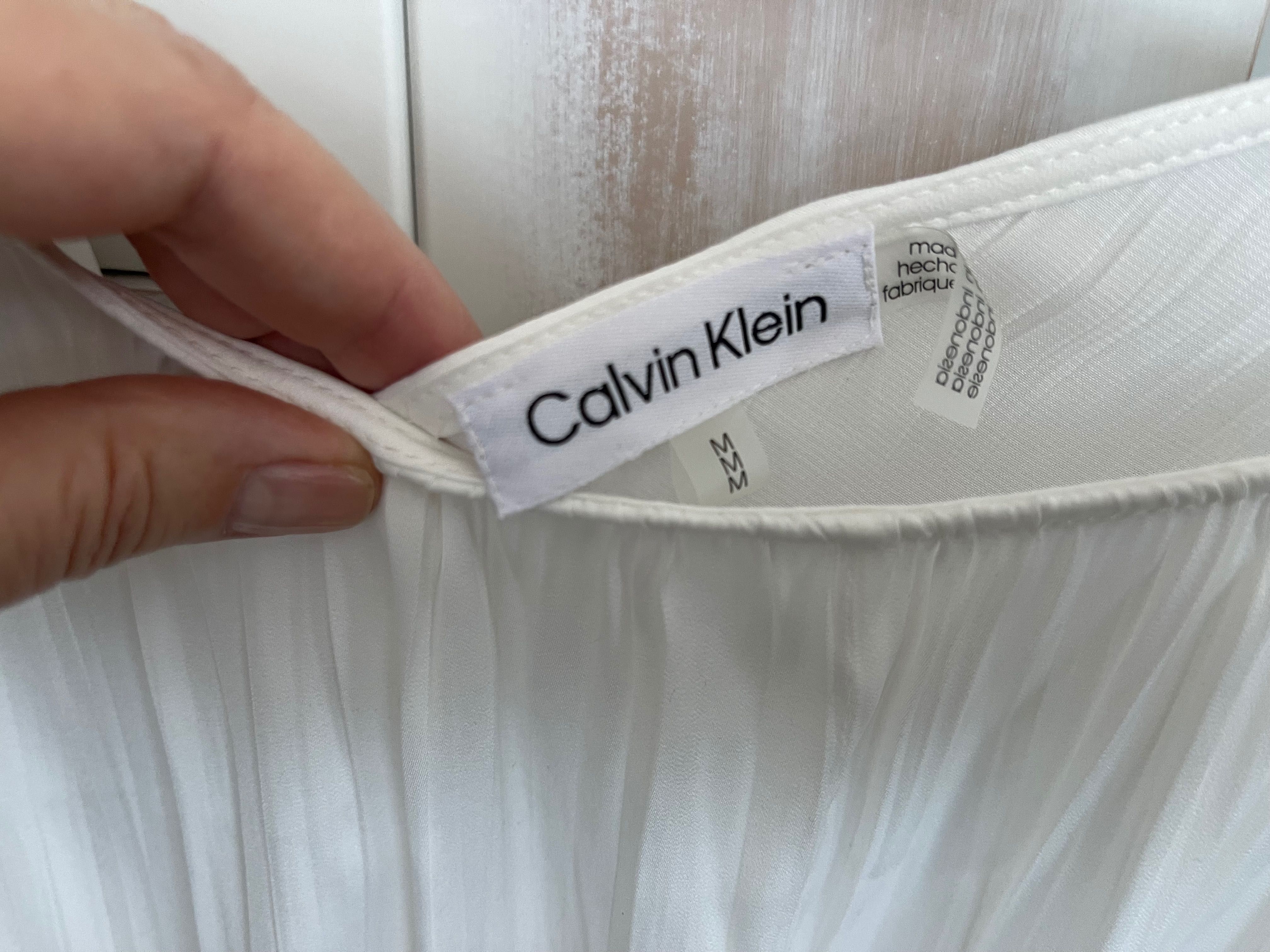Calvin Klein original. Роскошная блуза кремового цвета р М