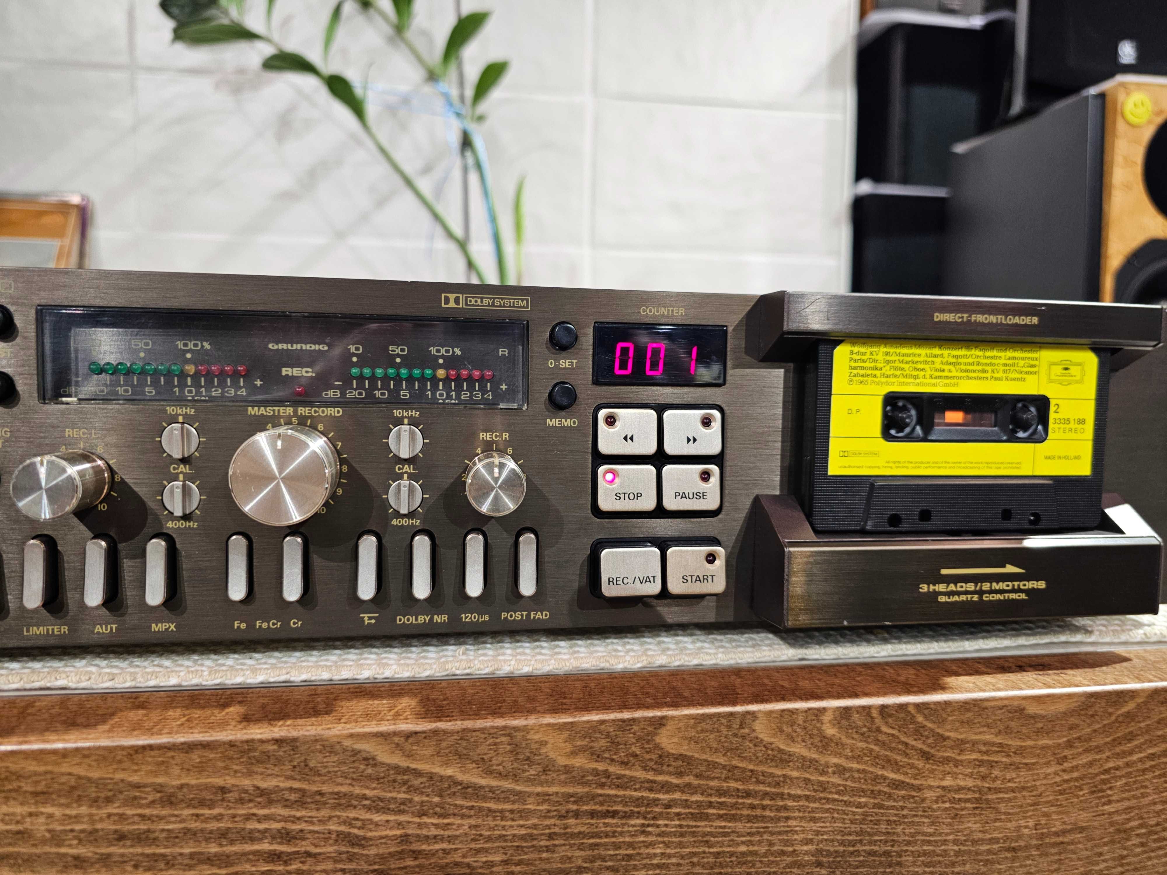 Касетна дека Grundig CF 5500 (3 Head, HQ, Made in Germany)