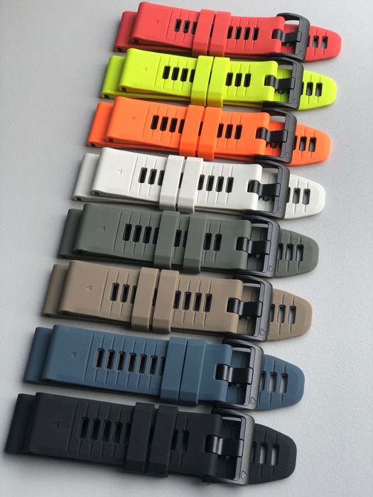 Силіконові ремінці на годинник Garmin quickfit 20 22 26 браслет ремінь