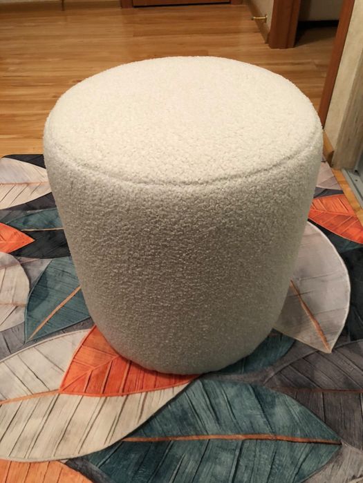 Пуф круглий, пуф мʼякий, пуф teddi , купити пуф Київ