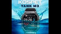 Наручний розумний тактичний смарт годинник Kospet Tank M3 Смарт часы