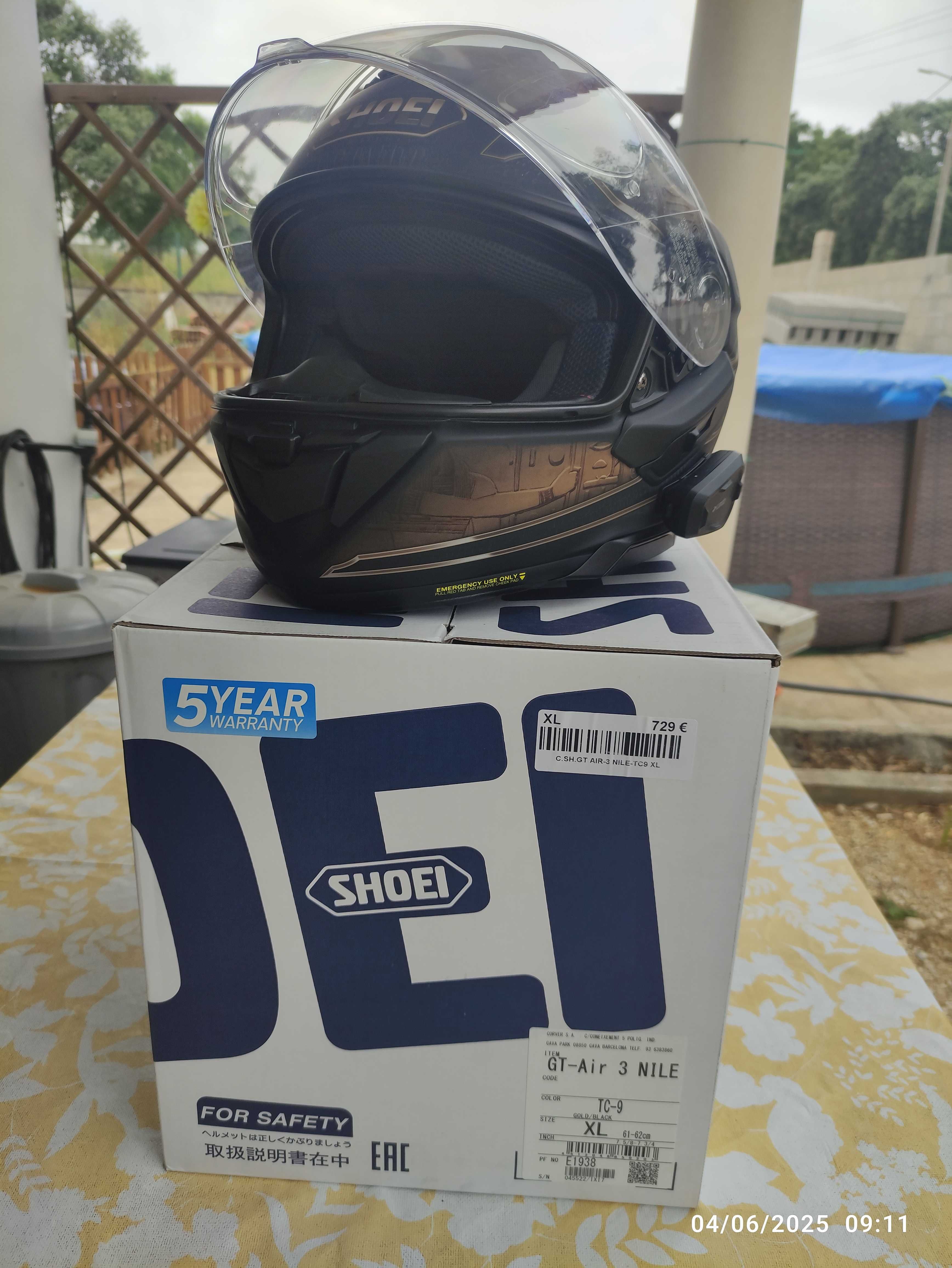 Shoei GT-Air 3 Nile TC9 XL
