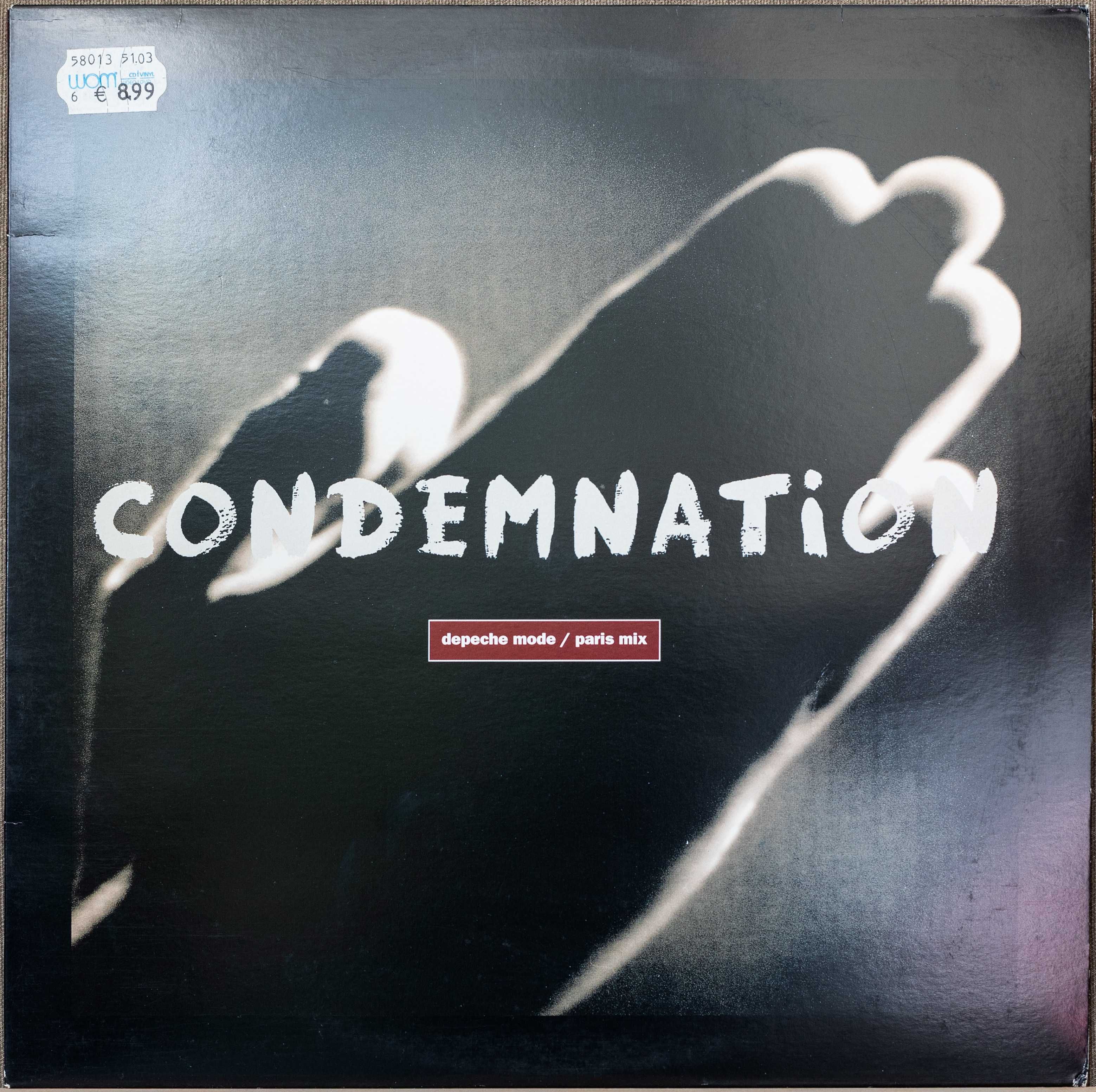 Depeche Mode - Condemnation (Paris Mix) - 12 Bong 23 - UK