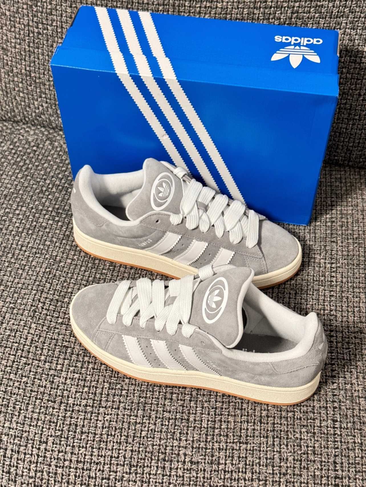 adidas Campus 00s Grey White 37⅓ 23cm