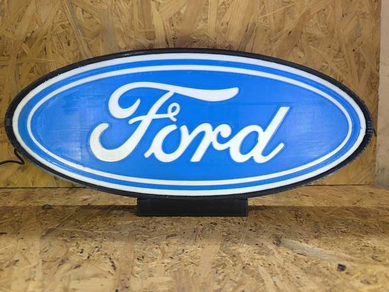 Luminária Lightbox Ford – Edição XXL