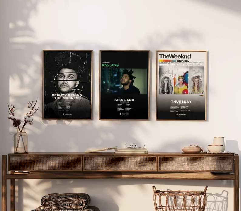 POSTERS ( DIGITAIS ) THE WEEKND
