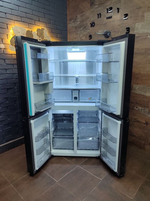 Холодильник Samsung RS50N3913BC Side by Side перевірений, інверторний