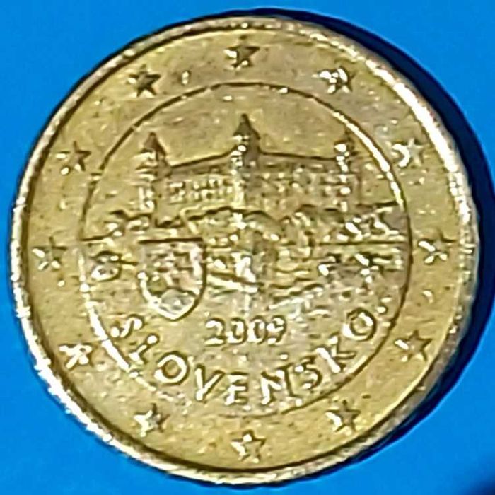 10 Cêntimos de 2009 da Eslováquia, Castelo de Bratislava