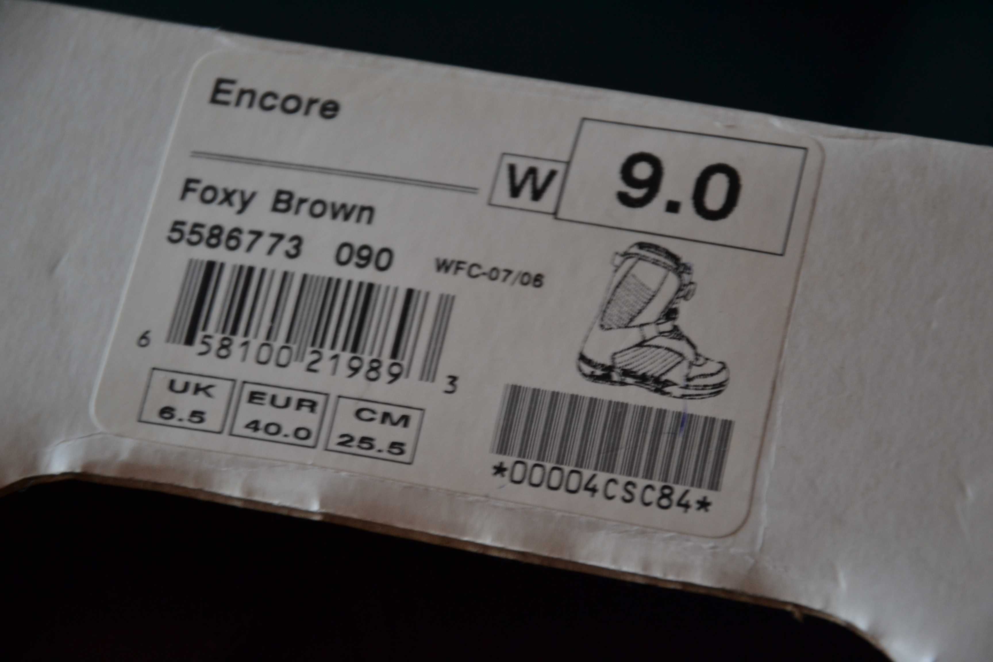 Buty snowboardowe - VANS ENCORE - nowe, markowe, super