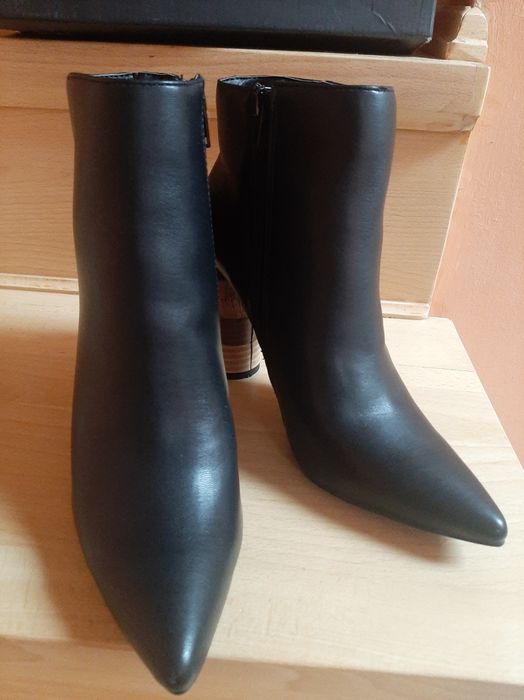 Botki Missguided,rozm.38, nowe z metką i pudełkiem, oryginalny obcas