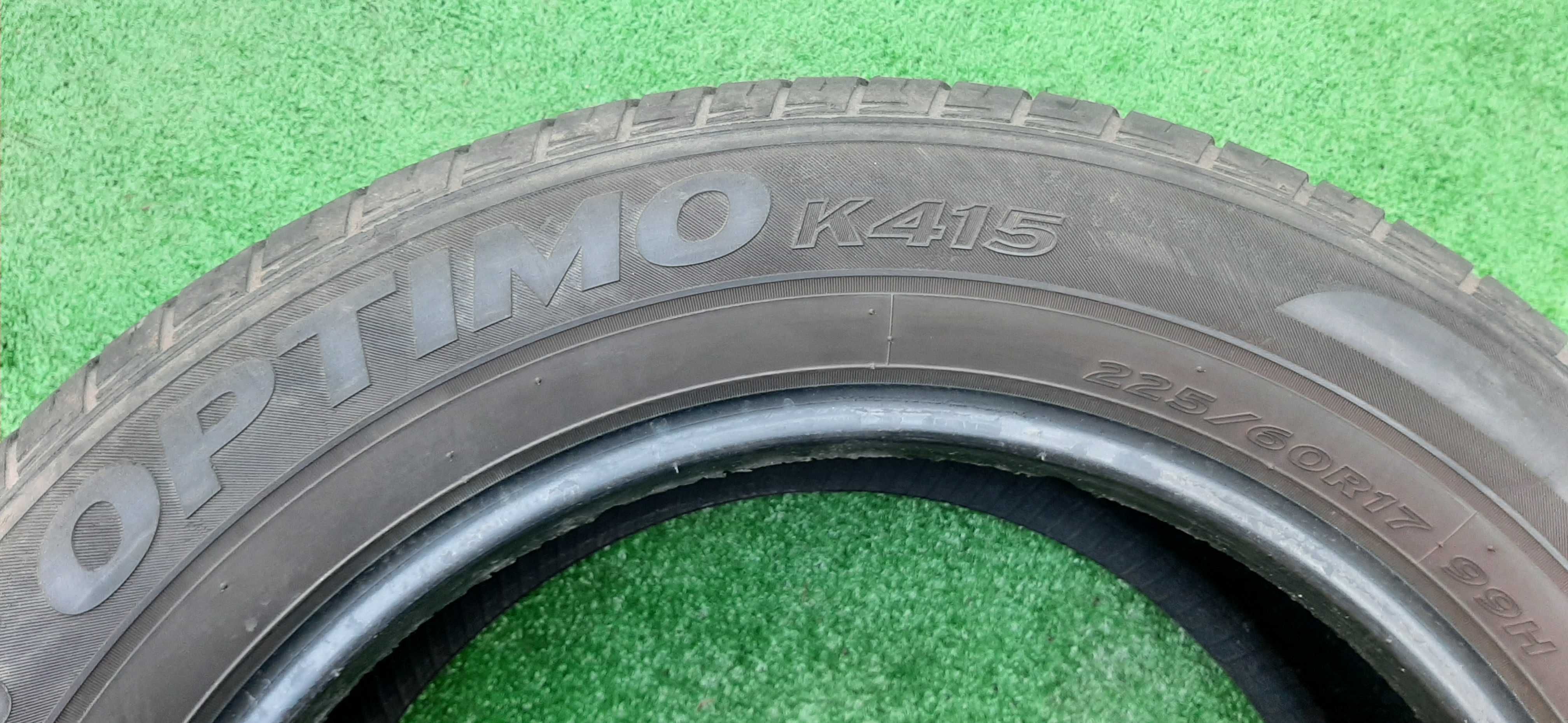 Opony Letnie 225/60/17 Hankook Optimo K415 / 2015r. / 5mm. / montaż