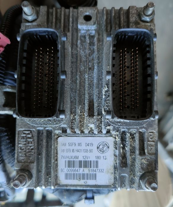Fiat 500 komputer sterownik silnika 1.2 IAW5SF9MS