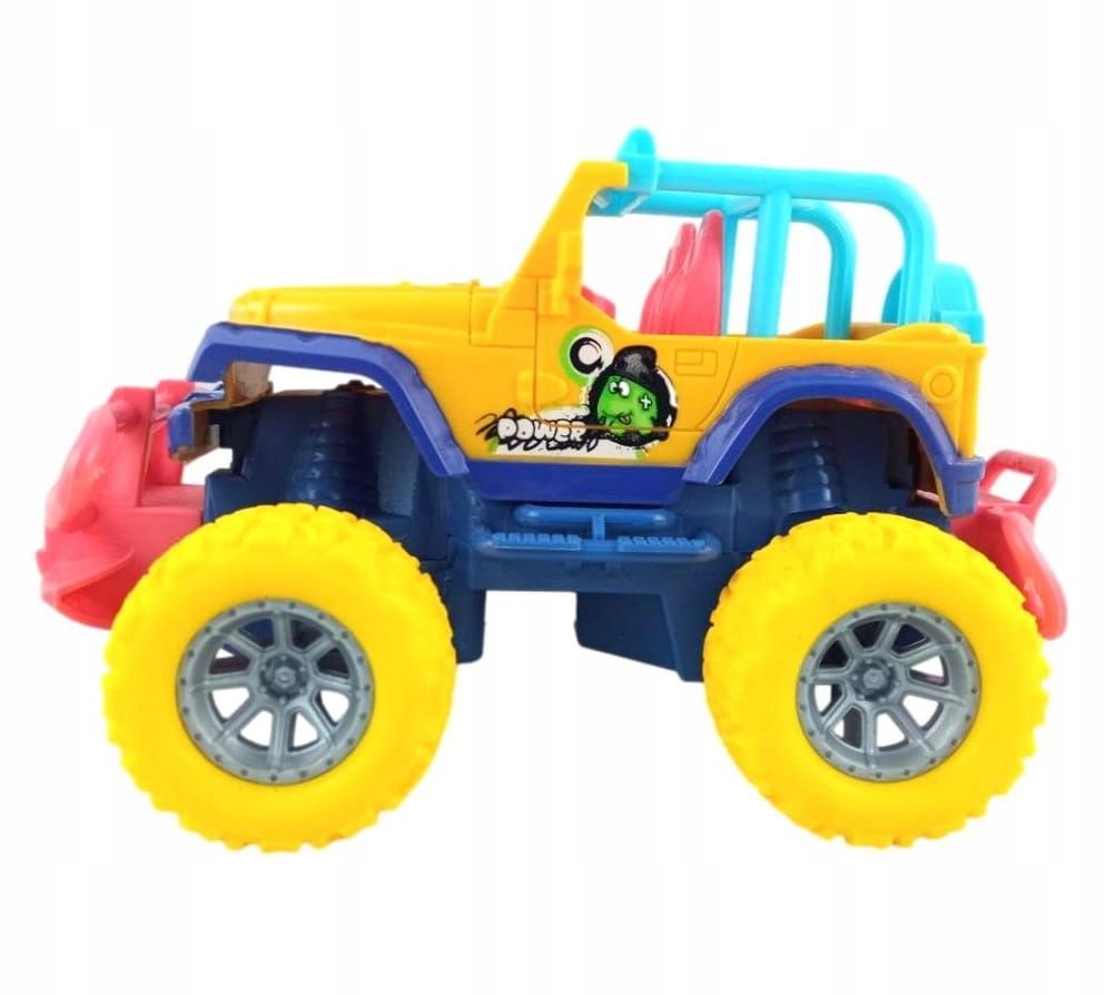 Autko Sensoryczne Jeep Samochód Kolorowy Jeżdżący
