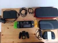 Nintendo Switch + acessórios