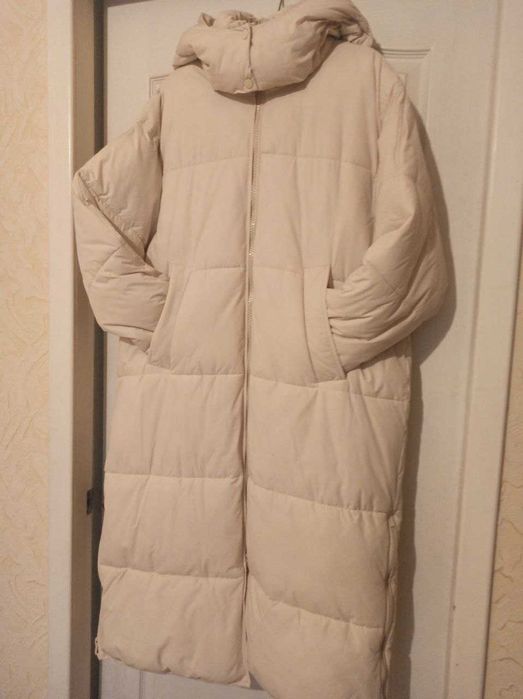 Пуховик ZARA. Зара. Спасение для мерзлячек. До минус 20.