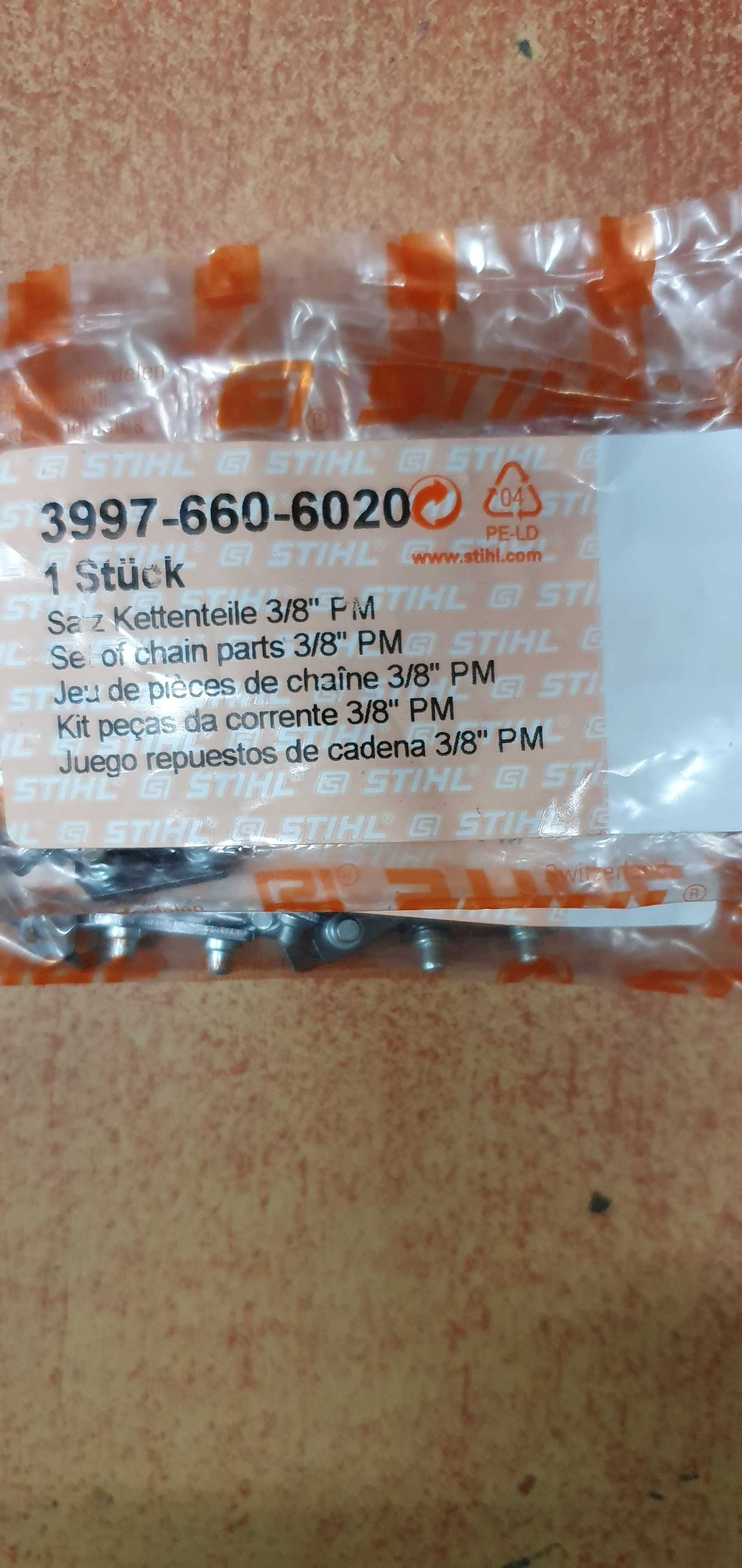 Ogniwo z nitem STIHL 3/8P 1,3 mm - 9 sztuk, paczuszka Łódź