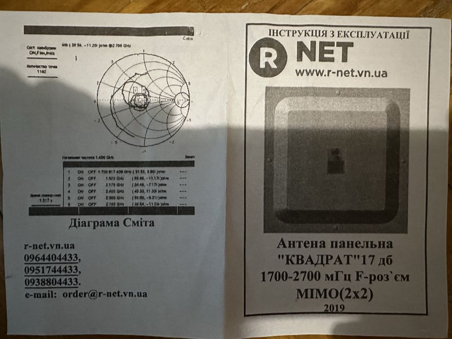 Комплекти посилювач зв’язку (антена, роутер, дроти, модем)