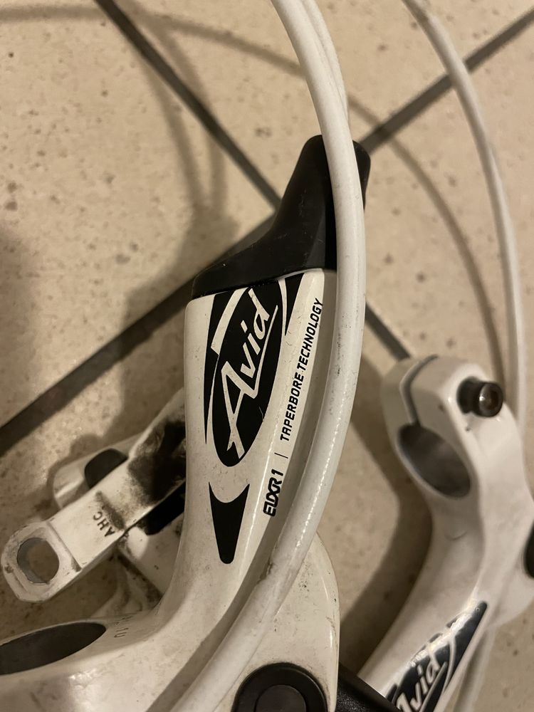 Hamulce hydrauliczne rowerowe tarczowe Avid Elixir 1 - Komplet