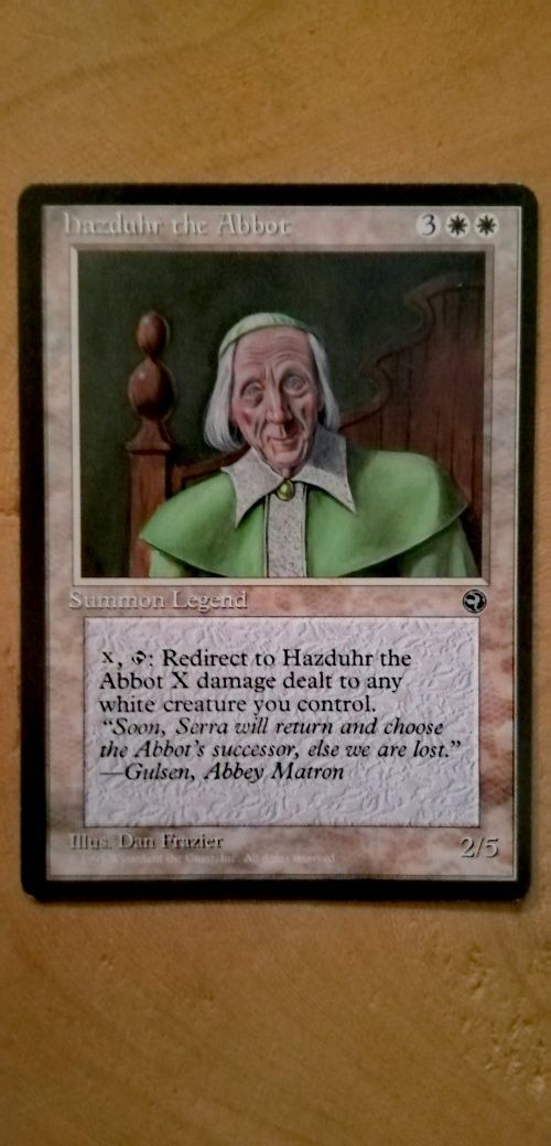 Hazduhr the Abbot - Magic the Gathering