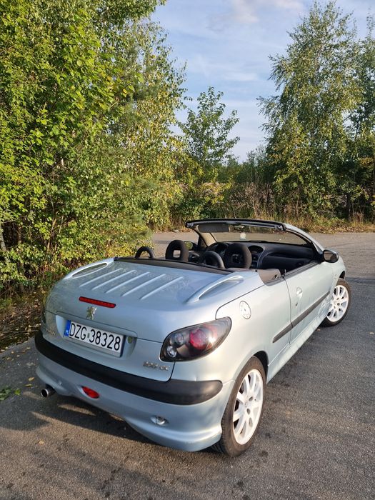 Peugeot 206cc 2.0 benzyna w super kasie