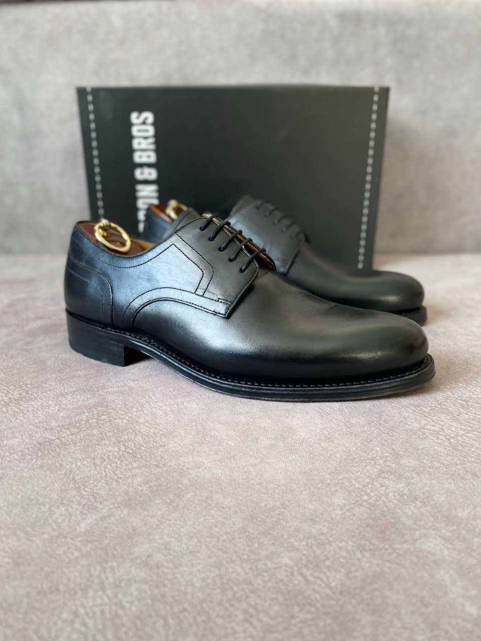 Дербі Німецького бренду Gordon&Bros Нові Шкіра 28см