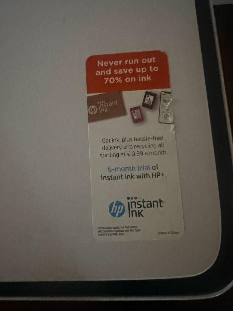 Impressora HP como nova