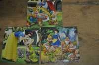 Trefl puzzle Disney Princess  3 układanki 20,36 i 50