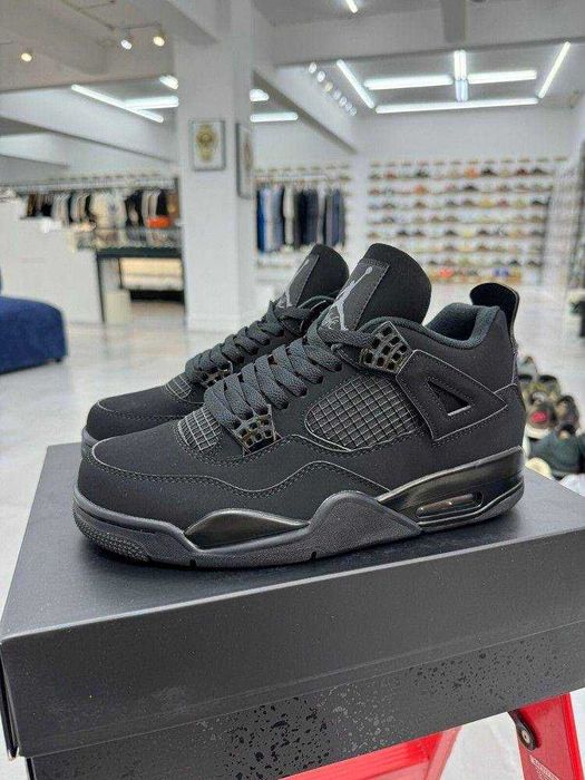 Кросівки Nike Air Jordan Retro 4 Кроссовки Джордан. Термо Осінь Зима