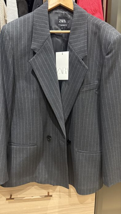Блейзер ZARA оверсайз S-L