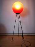 lampa, kula, bauhaus, lampa stojąca, podłogowa