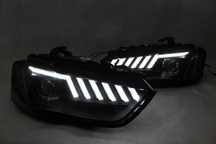 Lampy przednie przód AUDI A4 B8 12-15 lift Dynamiczne LED BAR Xenon