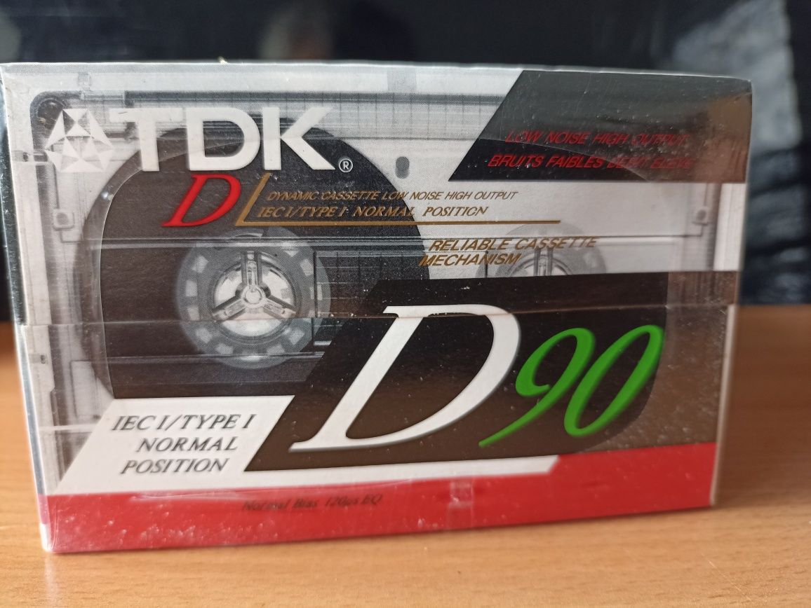 Cassetes TDK D 90 minutos