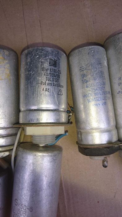 Конденсатор RFT TGL 500мкф 4700 50в