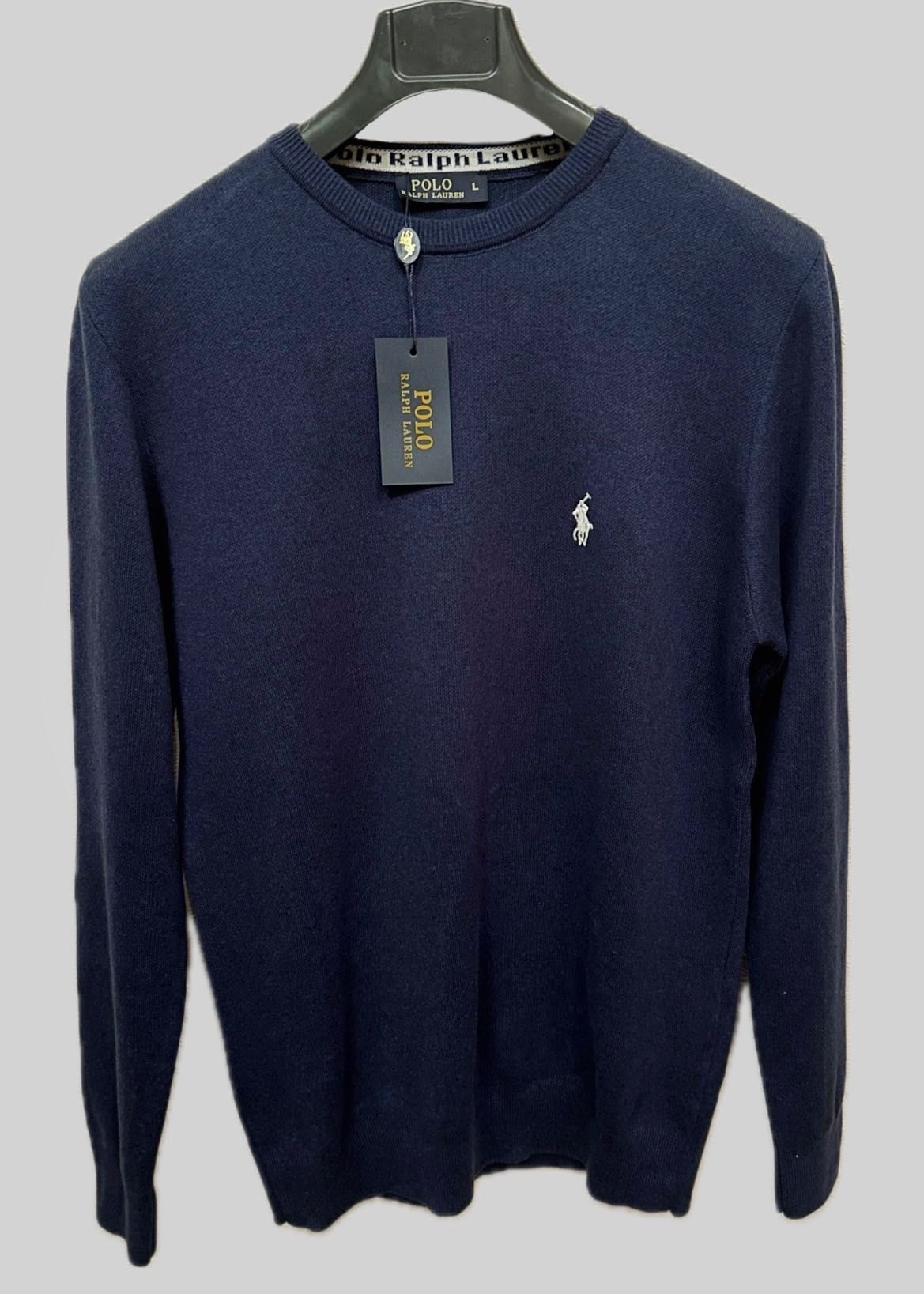 Granatowy sweter Polo Ralph Lauren