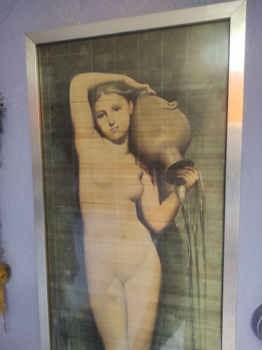 Quadro da menina d água