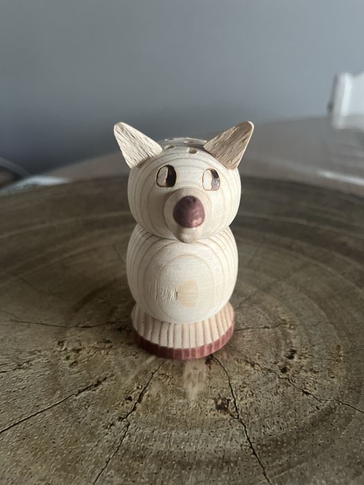 Drewniana solniczka pieprzniczka