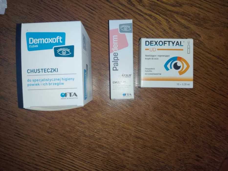 Zestaw suplementów do oczu Ofta o wartości 100 zł Nowe/Nieużywane
