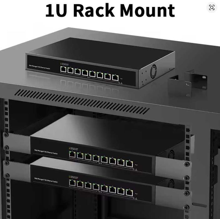 Web Managed Ethernet Switch 8 LAN Port 10Gb