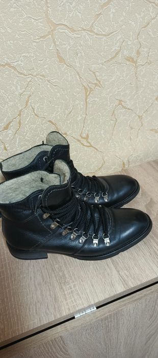 Черевики чоловічі зимові шкіряні