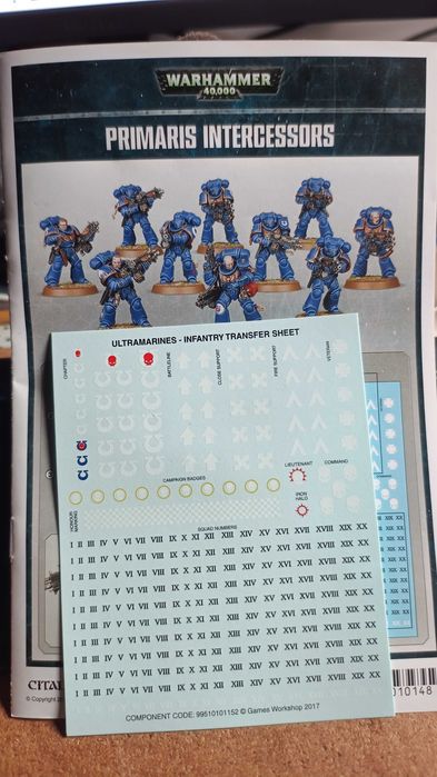 Figuras Warhammer 40K Space Marines Primaris Intercessors (10)