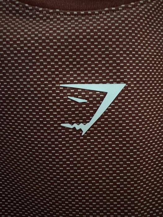 GymShark Onyx 5.0 Seamless T-shirt Black/Brand Blue