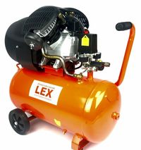 Компрессор LEX LXC50V | 3,3кВТ | 430 л/мин | ресивер 50л