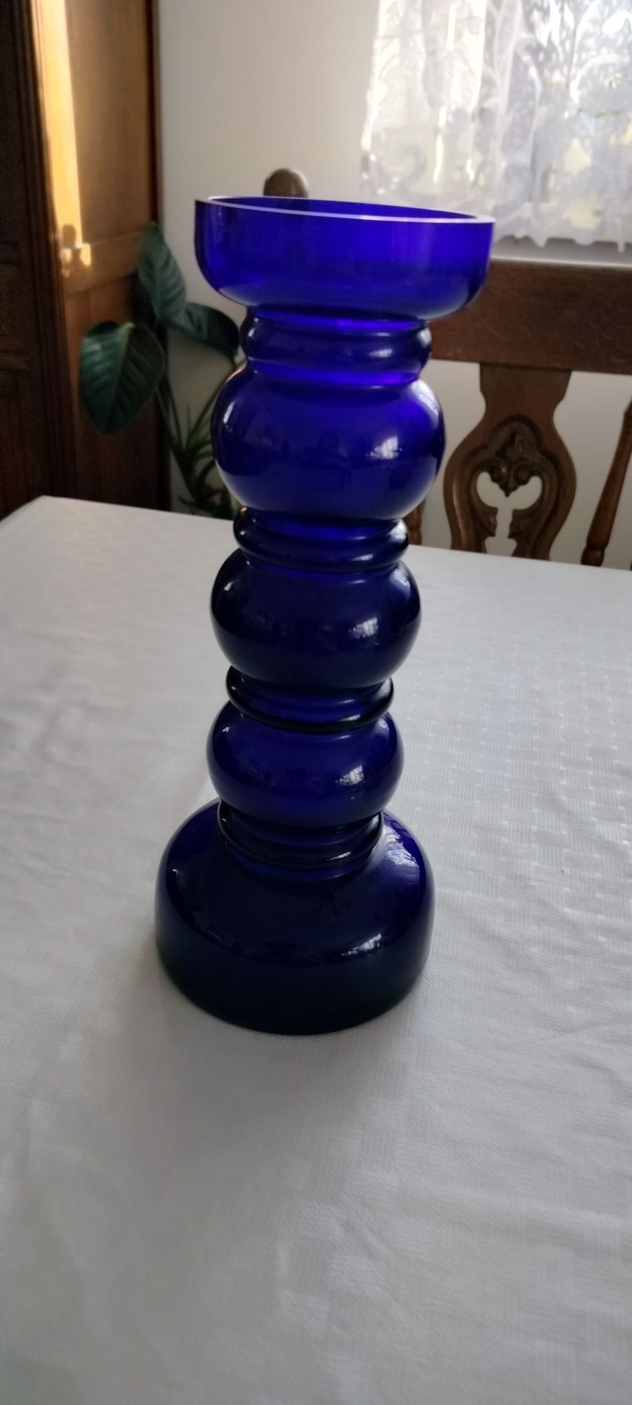 Kobaltowy wazon 27cm