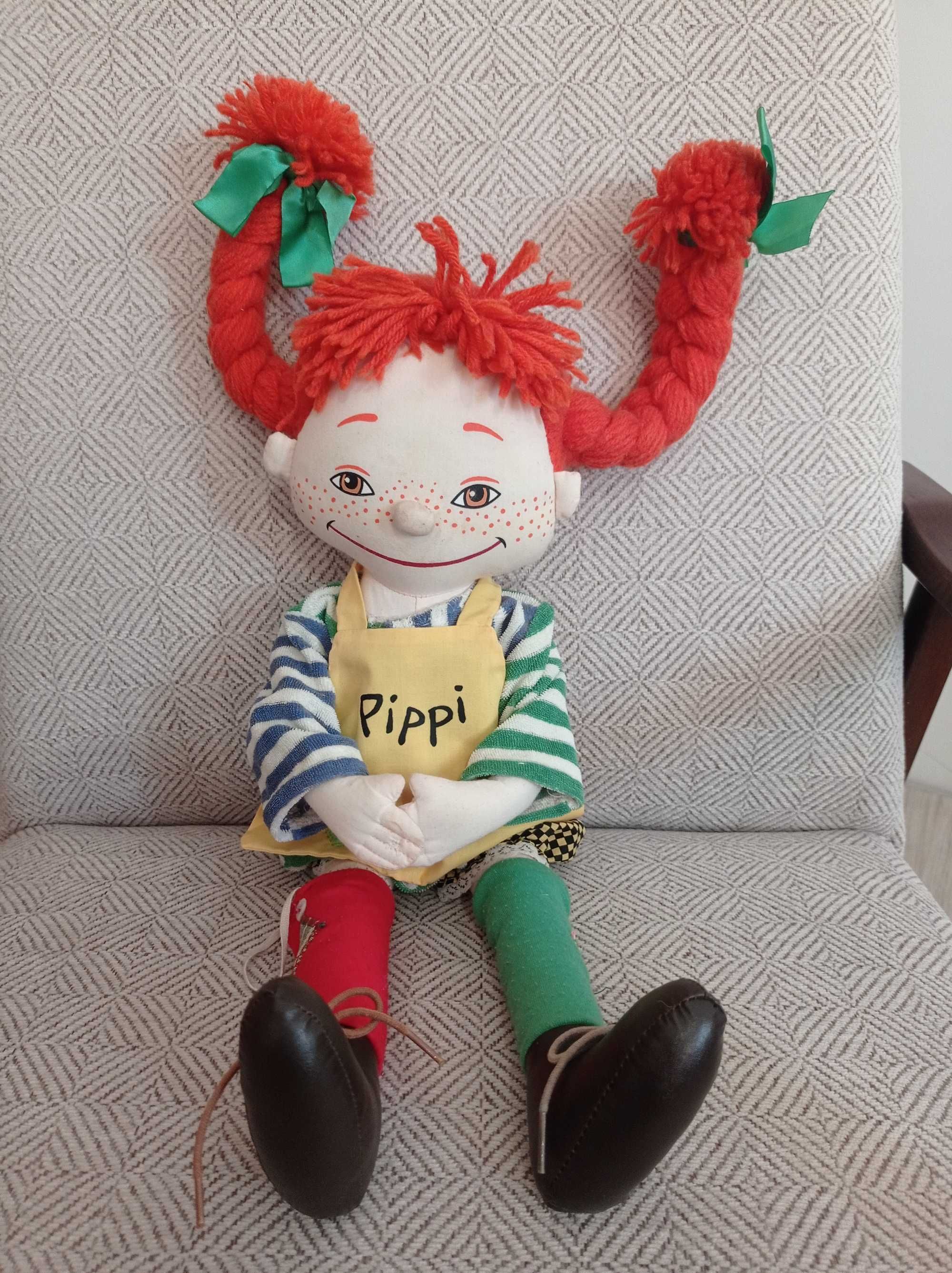 Vintage Lalka Pippi Langstrumpf