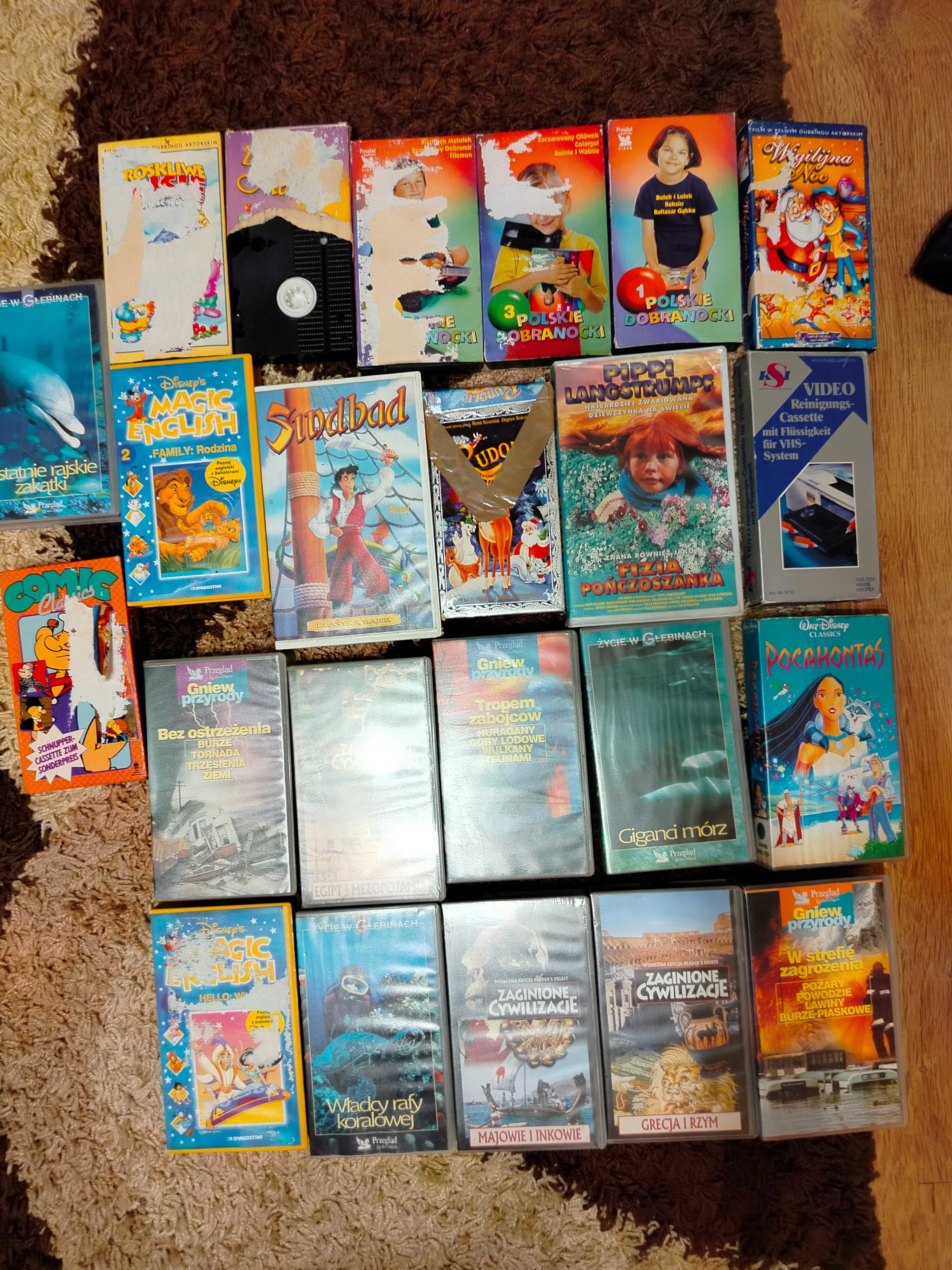 Kasety VHS orginalne