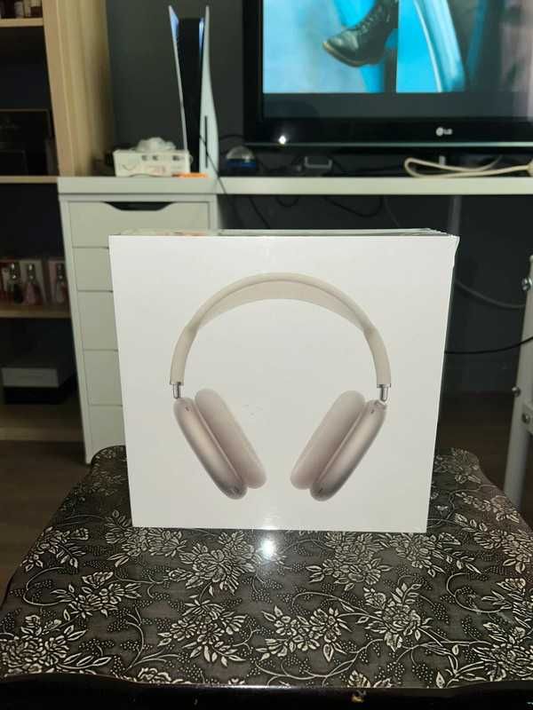 słuchawki apple airpods max fabrycznie nowe starlight